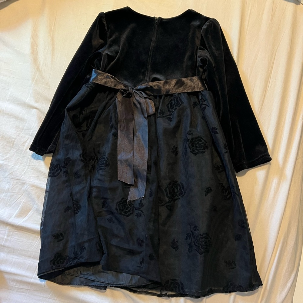 Black Girls Dress 6X